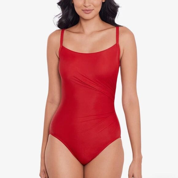 MiracleSuite Miraclesuit
Starr One Piece Cayenne Red Size 10 NWT in packaging‎ - Picture 1 of 8